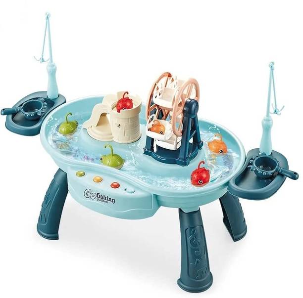 My Baby Love Go Plastic Ferris Wheel Fishing Game Play Toy for Toddlers Kid