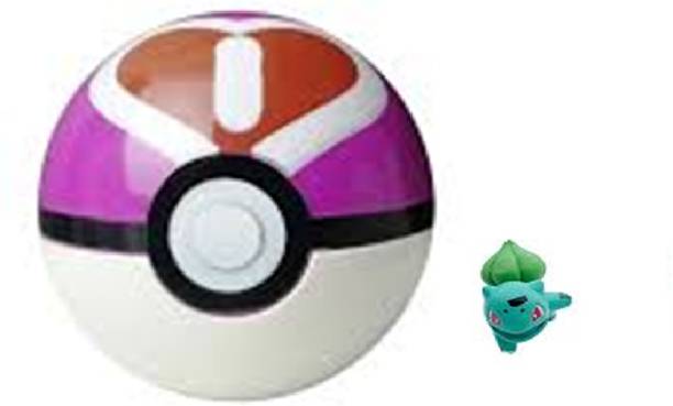 FOZZO-SK New Poke Ball Anime Pokemon with Tiny Figure inside kids cartoons
