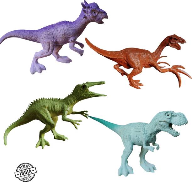 NAVRANGI Big Dinosaur for Kids – Realistic Rubber Dinosaur Figure | Trending Animal Toys