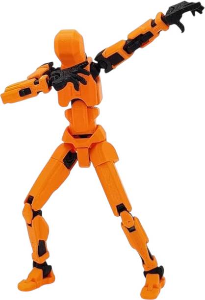 dribblr Dummy 13 Action Figure Robot | Build It Yourself Toy | 3D Printed (5.5inches)