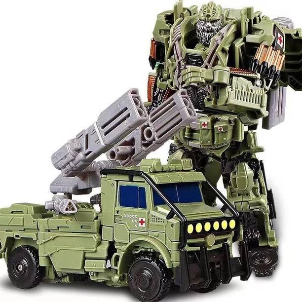 Metaformation 7" Medic Hero Transforming Robot – Armored Truck & Warrior Toy for Kids & Adults