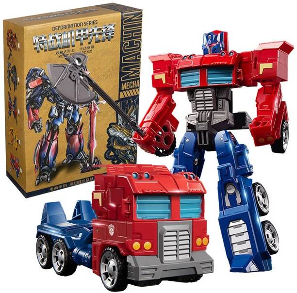 FOZZO-SK New POWER ROBOT Prime Transformers Truck Action Figure Toy Movie PVC Model
