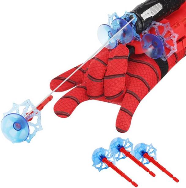 SE IMAGINE Spiderman Web Shooter Cross Bow Launcher