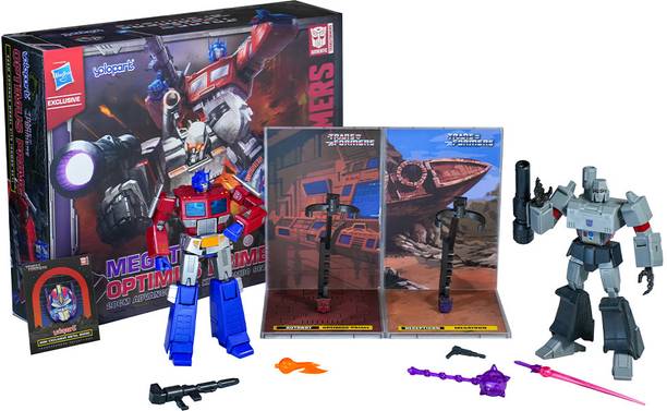 ट्रांसफॉर्मर AMK COMBO PACK G1 OPTIMUS PRIME AND G1 MEGATRON