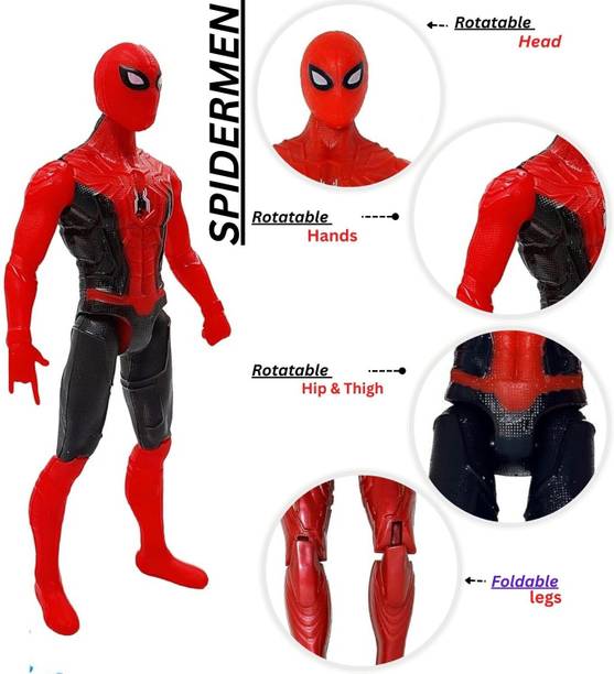 chract ACTION FIGURE SPIDER ACTION HERO FOR KIDS