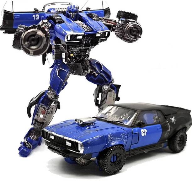 Metaformation 7 Inch Alloy Transforming Robot Car Toy Action Figure for Kids 8+ Years