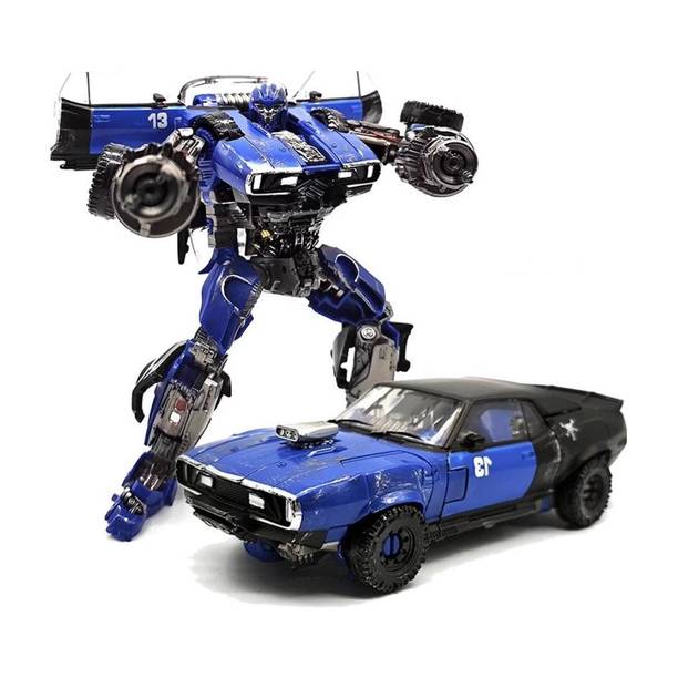 Metaformation 7 Inch Alloy Transforming Robot Car Toy Action Figure for Kids 8+ Years