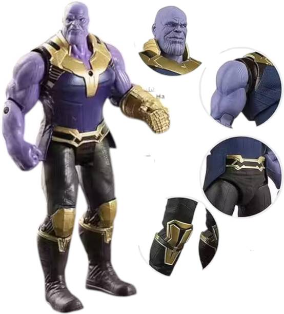 zeora Marvel Avengers Thanos Action Figure Toy Super Hero Collectible for Kids & Fans