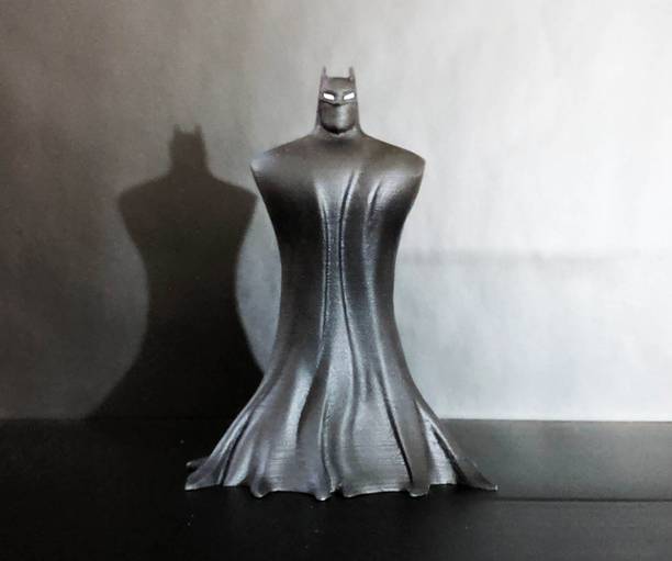 3dWonder Dark Knight Bust Statue | 3D Printed Superhero Figurine | Minimalist Desk Decor