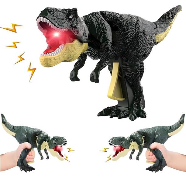 Toybot Dinosaur Toy with Biting Function Roaring Sound Effect Will Shake Head and Tail