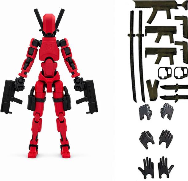 Bhootia Dummy 13 Action Figure | Assembly Completed| With Weapons (5.25inches)