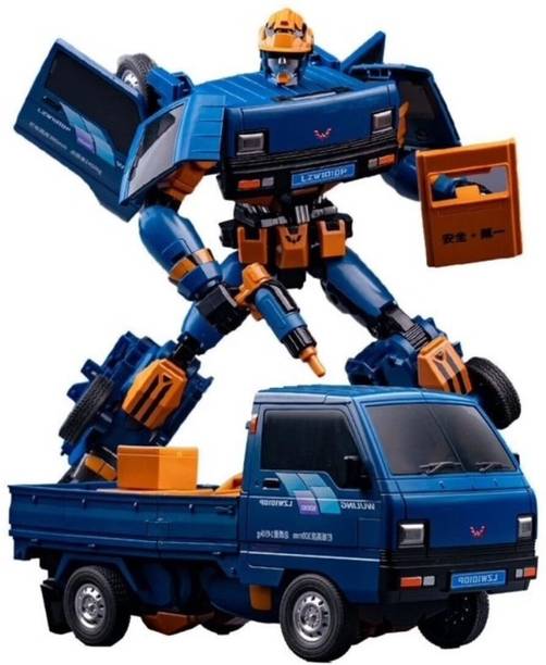 Metaformation 8-Inch 2-in-1 Transforming Truck Robot Toy || Manual Action Figure ||