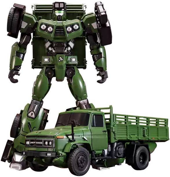 Metaformation 8-Inch 2-in-1 Transforming Truck Robot Toy | Manual Action Figure