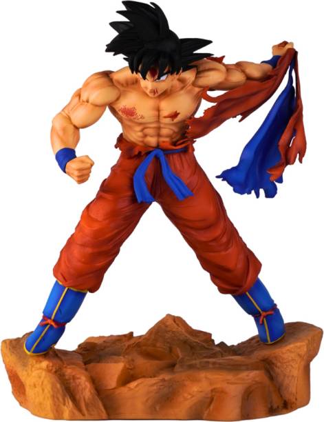 OFFO Dragon Ball Z Goku tearing Clothes Action Figure For Home Decor and Office Desk