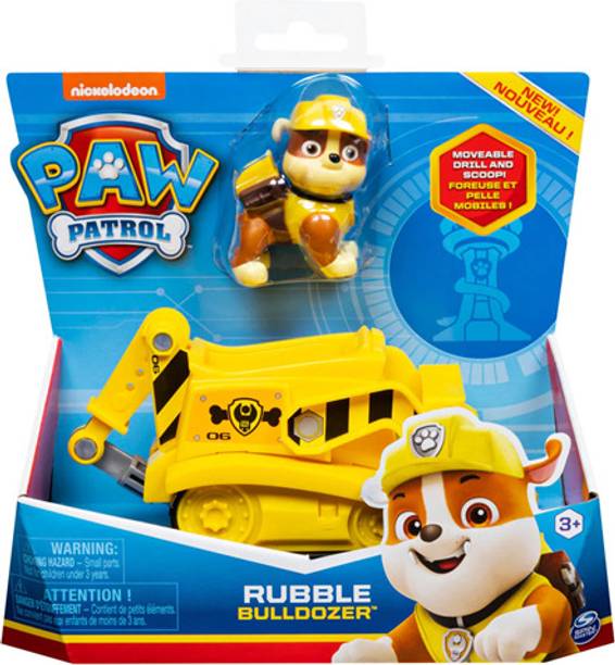 PAW PATROL Rubble Bulldozer with Rubble Figure