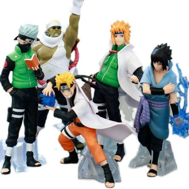 AweStuffs Naruto Set of 5 Action Figure Limited Edition