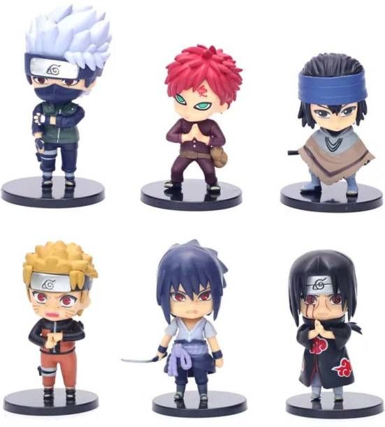 AweStuffs Naruto and Friends Miniature Action Figures (...