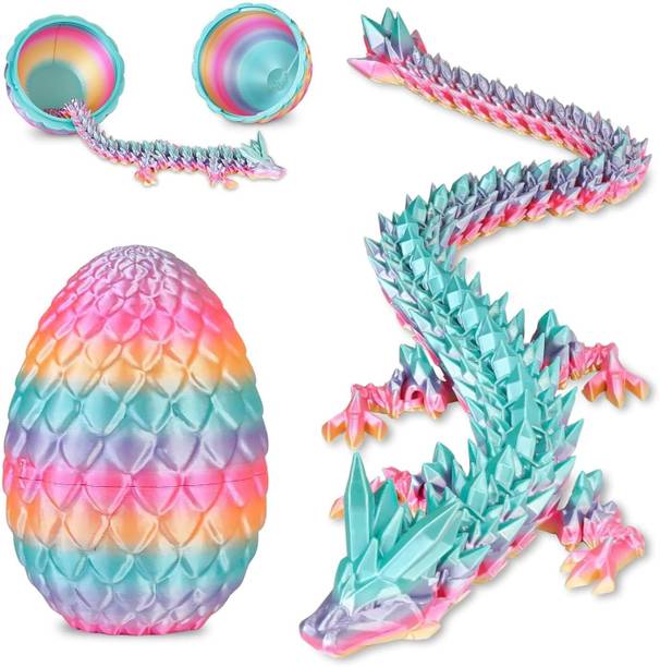 Onngeo 3D Printed Toys Dragon Toy for Kids and Collectors Egg Dinosaur