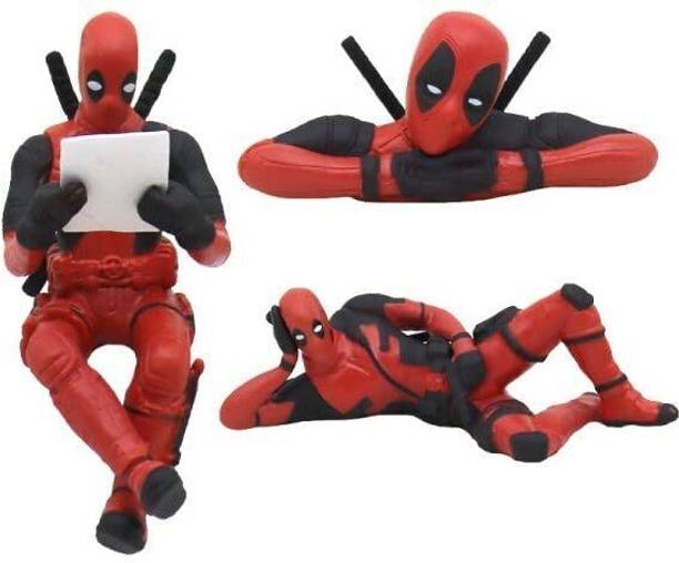 VIGRATI ENTERPRISE Deadpool - Most Loved Comic Super Hero Chibby Collectible Reading Figure