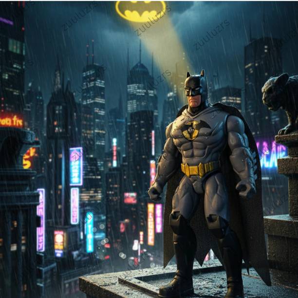 Zuuluzrs Batman Superhero Figure Toy Collectible for Kids, Heroes Playset, Adventure Toy