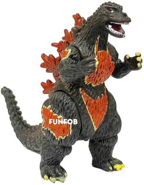 funfob Dinosaur Toys for kids Small Size Height-9cm | Orange Black