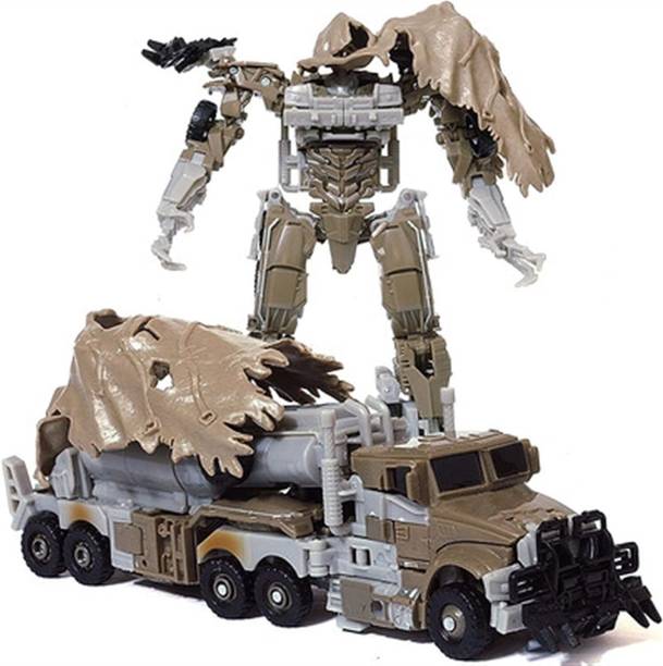 kitmeer Megatron Converting Into Vehicle Mode Converting Figure Robot to Truck