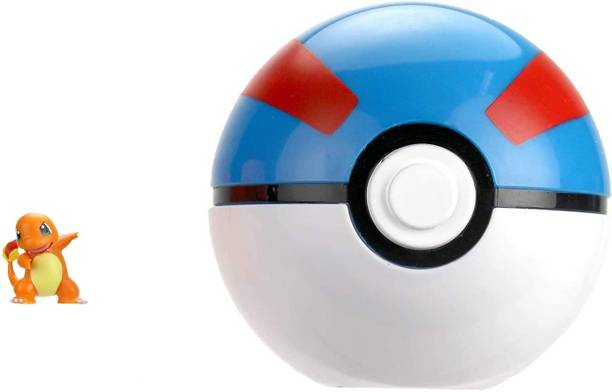 FOZZO-SK Super Catch POKE BALL Pokemon Random with Tiny Figure Character Cartoon Generic