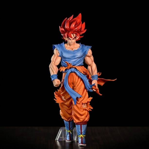 AniVerseX SON GOKU RED HAIR ICONIC ACTION FIGURE 30cm