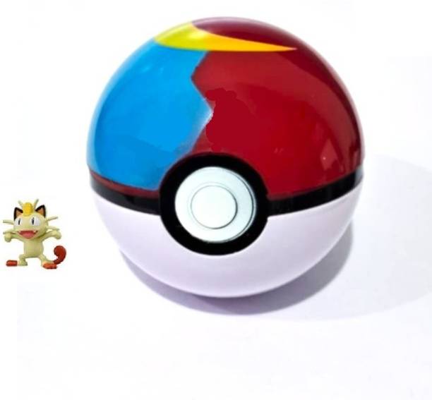 FOZZO-SK Anime POKE BALL Pokemon Random color with Tiny Figure Cartoon Character Generic