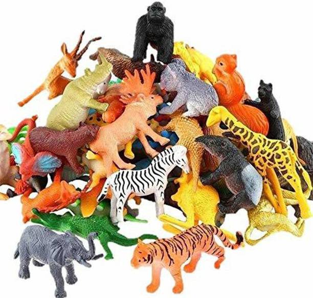 ZESTHOME Wild Trail Adventure Set – Animal Toy Playset