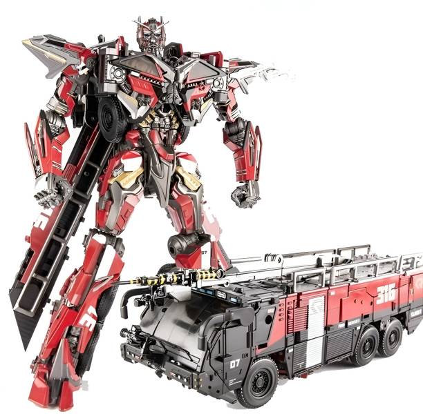 Metaformation 12 Inch Sentinel Prime Transforming Robot|Action Figure|Truck Mode Collectible|