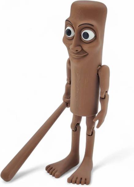 3df Tung Tung Sahur viral meme Collectibles Toys| Articulated Posable figurine
