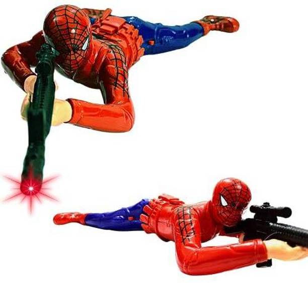 BlinkGift Spider-Themed Crawling Action Figure Toy for Kids