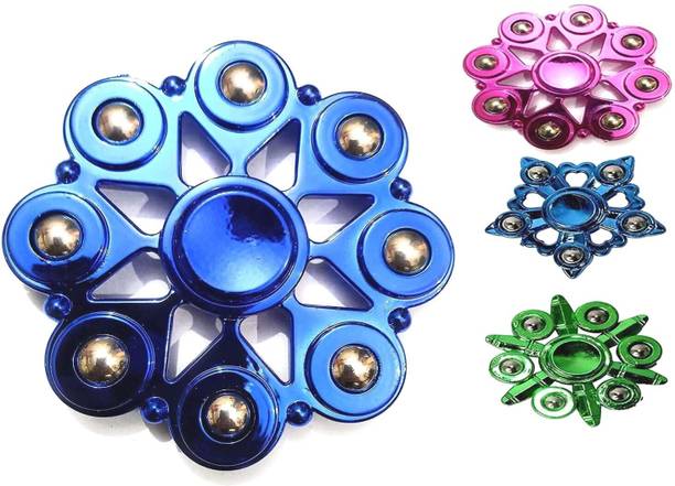 ASenterprises High Speed Spinerr Toy for Kids and MultiColor Random Design and Color Pack of 1
