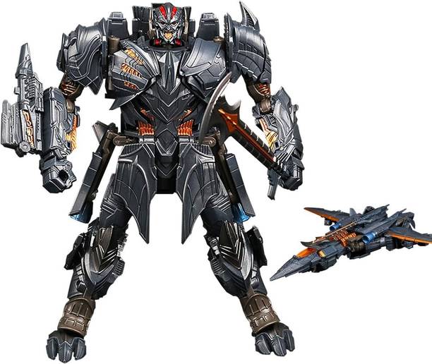 Metaformation 8-Inch Megatron Transforming Robot Toy – For Kids and Adults, Jet Mode