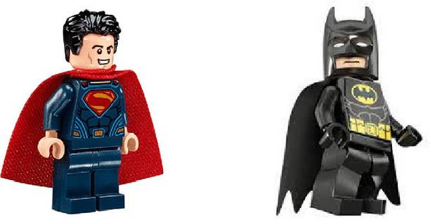 Delite DC BATMAN vs SUPERMAN Mini Building Blocks Toy Figures Kids Legoing Puzzles