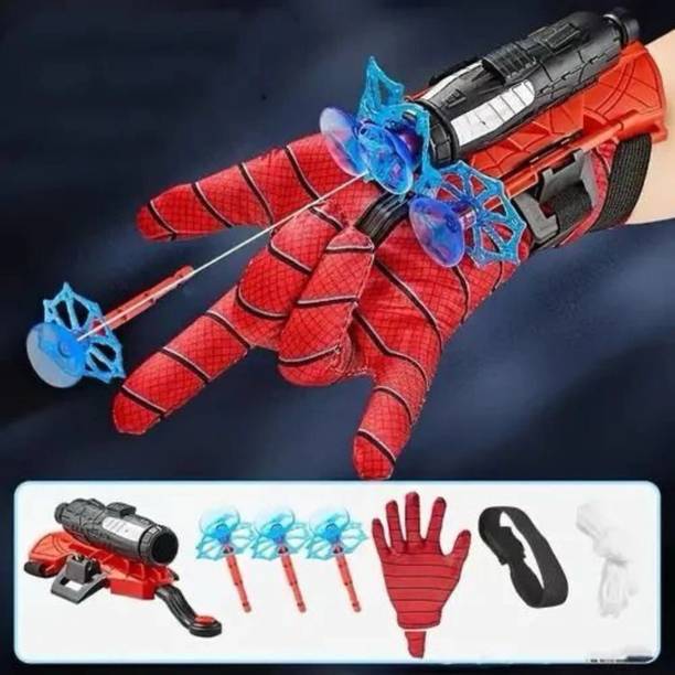 DHRIX Spider Web Shooters Toy for Kids – Hero Launcher Wrist Toy(Pack of 1)