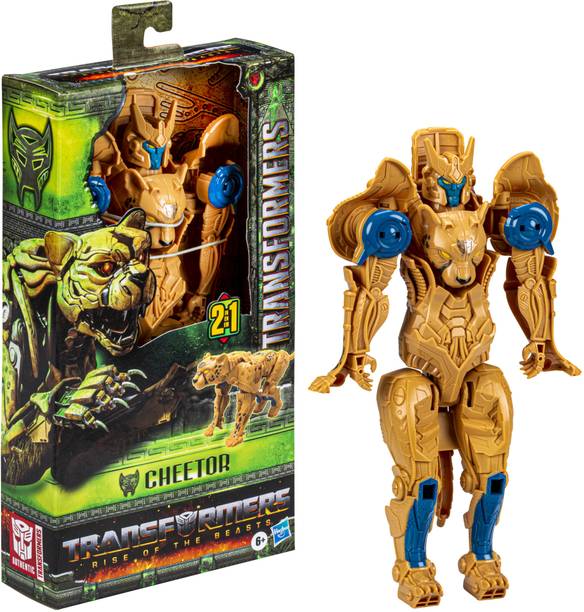 ट्रांसफॉर्मर Rise of the Beasts Movie,Titan Changer Cheetor Converting Figure for Kids