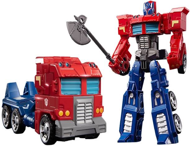 Delite Mecha Machines Transformation Prime Truck Robot Aliens Movie Action Toy Figure