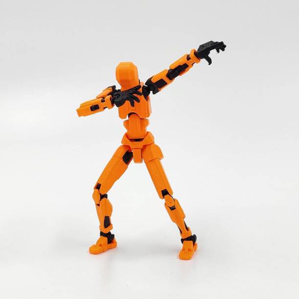 dribblr Dummy 13 Action Figure Robot | Build It Yourself Toy | 3D Printed (5.5inches)