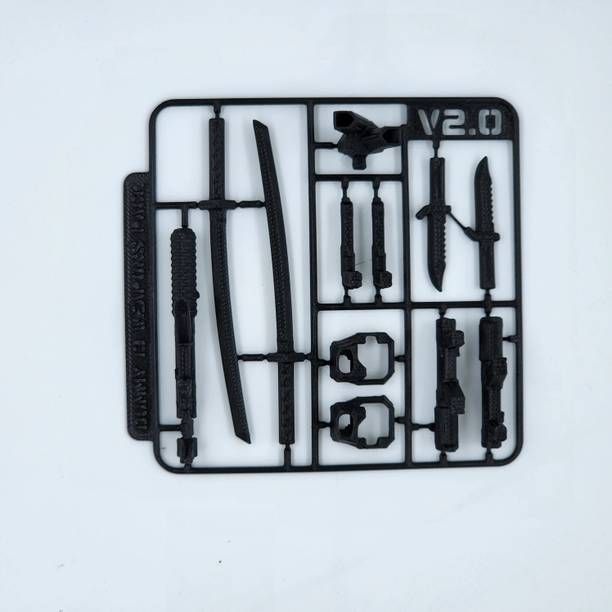CUBIX3D Dummy13 Accessory Kit V2.0 – DIY Upgrade Parts Set for Articulated Action Figure