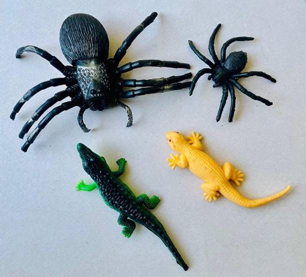 Tik C animal toys spider,crocodile and lizard