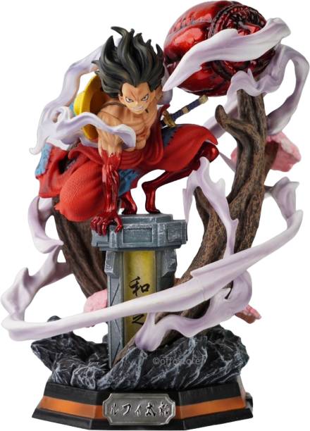 OFFO OnePiece Anime Monkey D Luffy Gear 4 Light Action Figure for Home Decor & Office