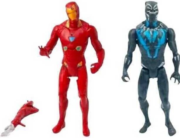 Abdul Avenger Superheroes Black panthher & Iron Men Combo Pack, Action Figure Toys
