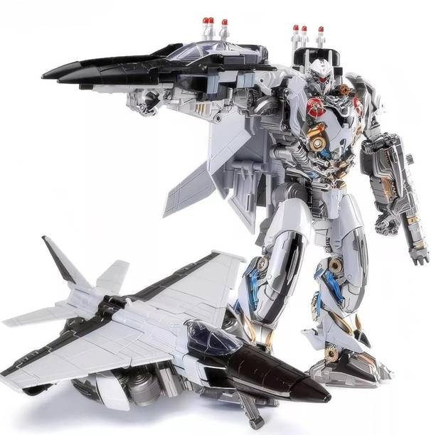Metaformation 11 Inch Alloy Ares Nitrogen Manual Transforming Robot Action Figure with Weapons