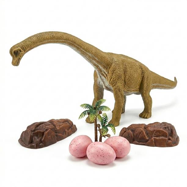 ZESTHOME Big Dinosaur Toys for Kids -Educational Jurassic Brachiosaurus Dinosaur Toys