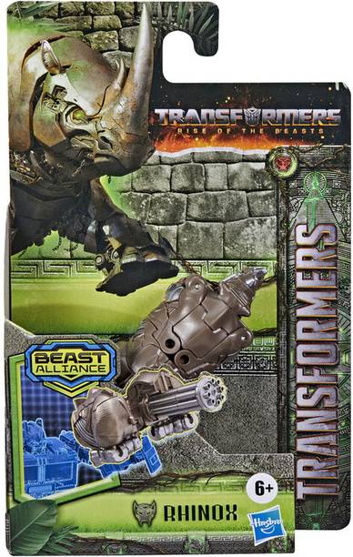 TRANSFORMERS Rise of the Beasts Movie, Beast Alliance, Beast Battle Masters Rhinox Figure