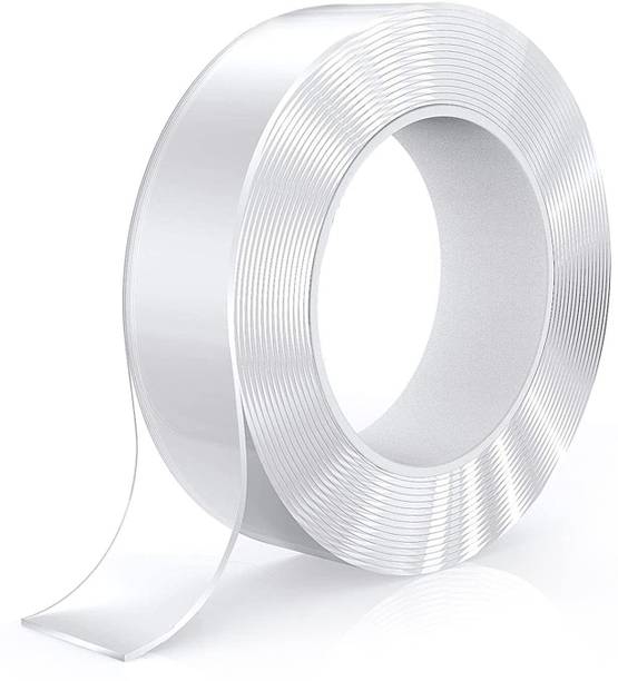 proapt Non-Toxic Material, Residue-Free Removal, Reusable & Washable, No Sharp Edges Double Sided Transparent