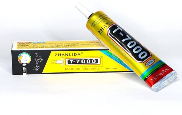 Mcare Best strong adhesive glue for repairing and fixing multiple things. Zhanlida T7000 50ml Glue for Mobile Screen Repairing, Glue drops, Jewelry & arts