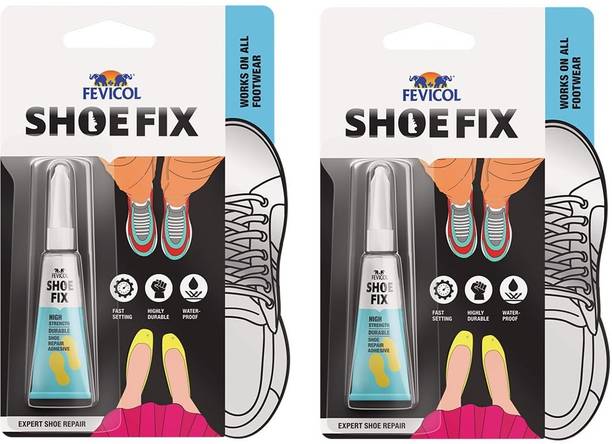 Pidilite Fevicol Shoefix Shoe Repair Adhesive, 20 ml(Pack Of 2) With Glue Drops)